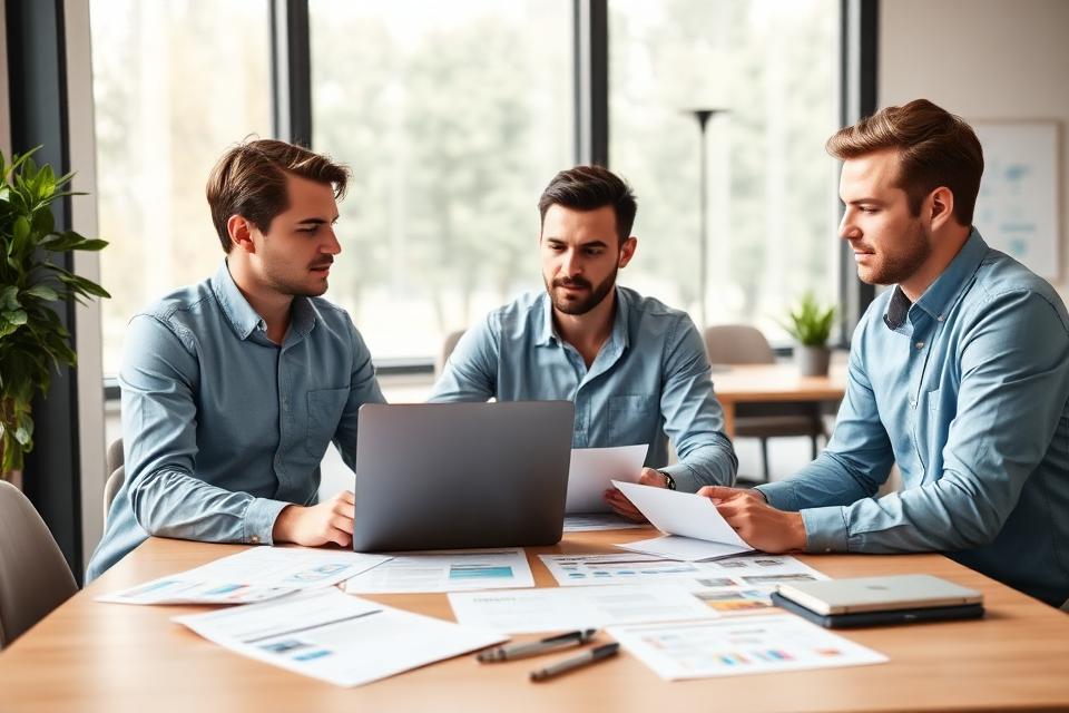 Tiimi suunnittelee kampanjaa